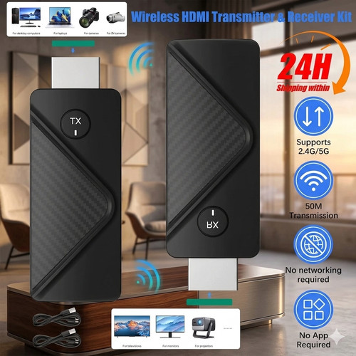 Wireless hdmi transmitter - 4k,