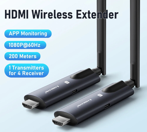 Lemorele 200m wireless hdmi - 200m,